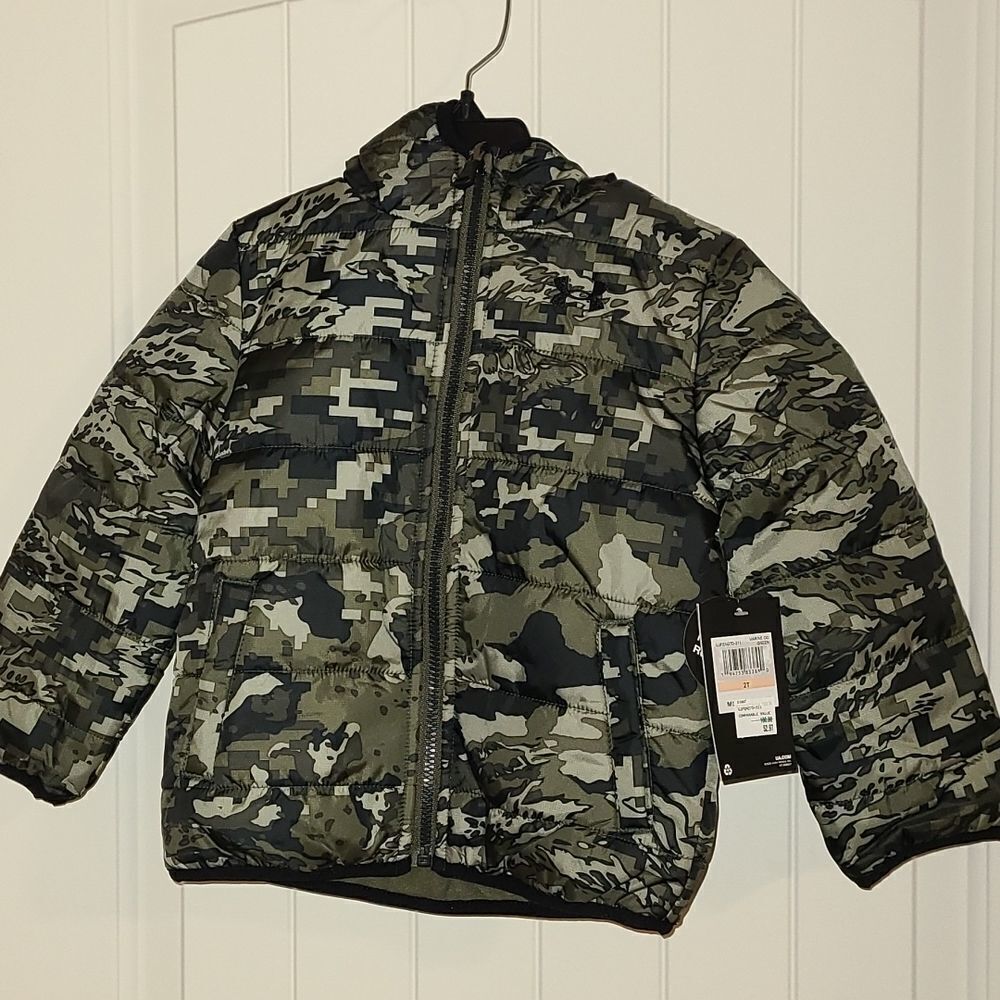 New Under Armor fleece lined Hooded Coat for Boys